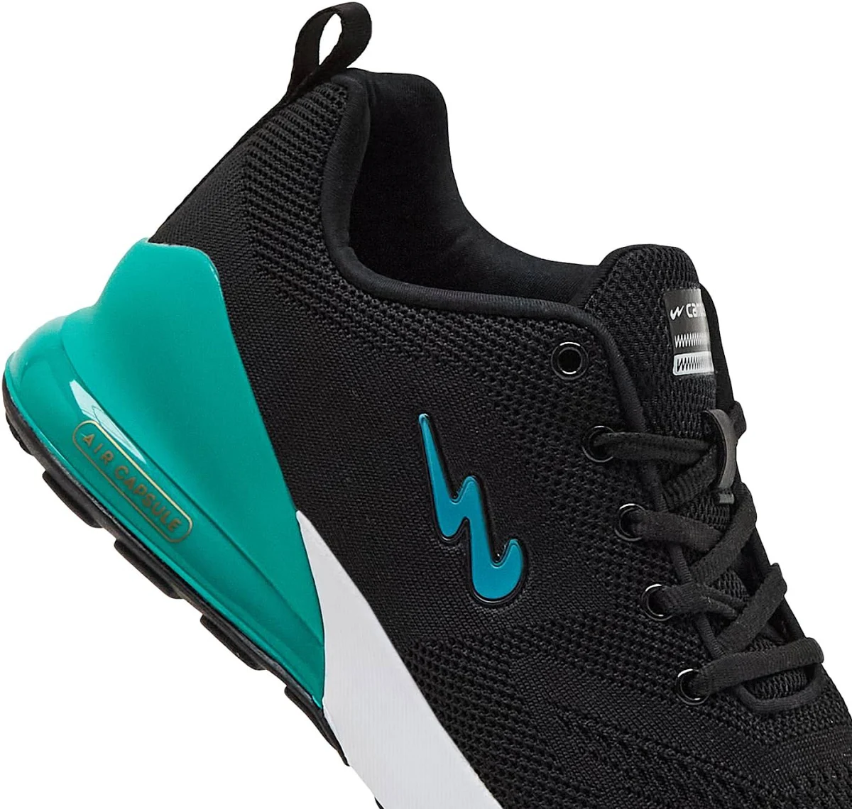 Campus North Plus Men's Running Shoes | Air Capsule Cushioned Sports Shoes | Lightweight Lace-Up Walking & Training Shoes